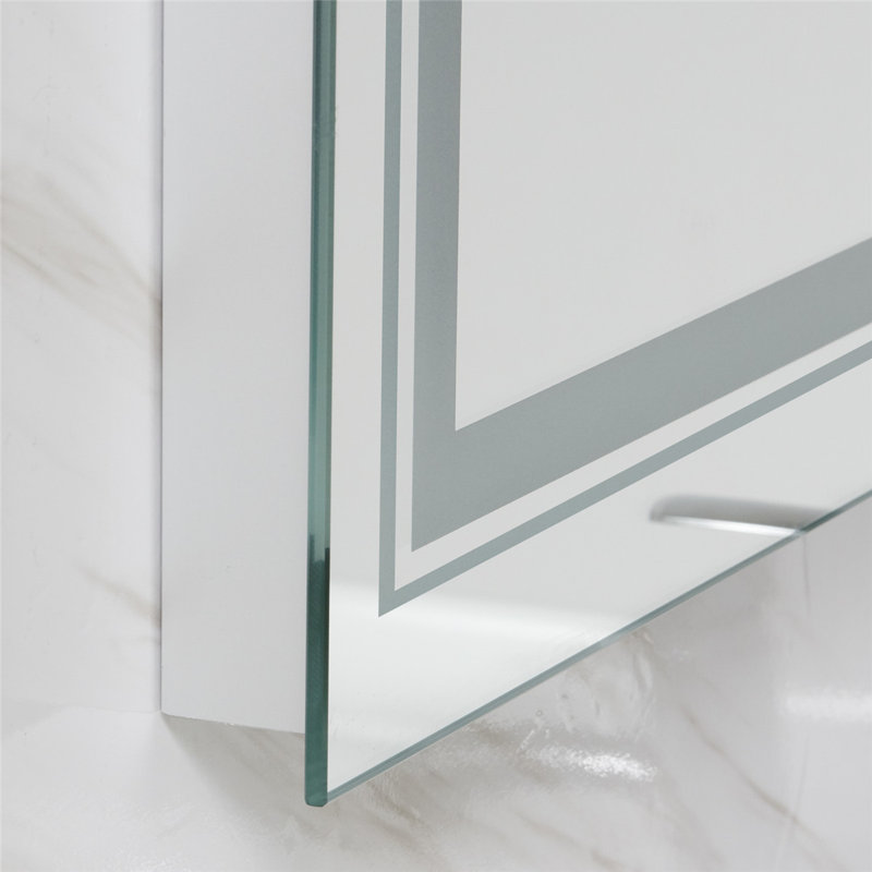 Flat Wall Mirror, 19.7" x 41.3"