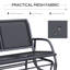 Banc oscillant extérieur pour 2 personnes Outsunny-263052231