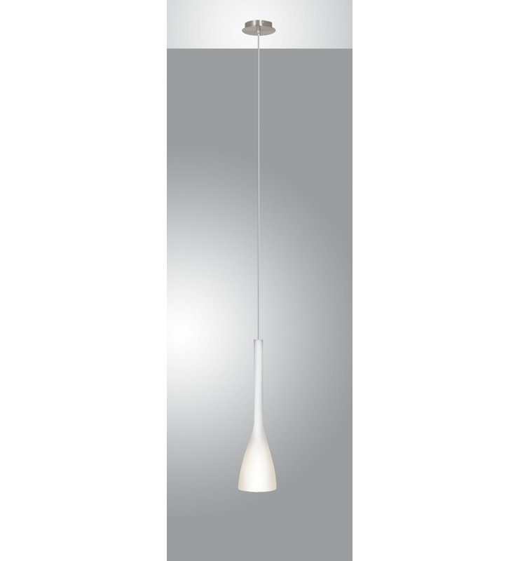 Alvarie 1 - Light Cone Pendant, Inox