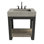 Outland 30" Vanity with Concrete Rectangle Sink