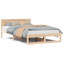 Bed Frame with Headboard Solid Pine Wood-2085284114-2085284127