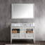 Ensemble de meuble-lavabo double 49 po Bethania-774740883