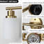 Éclairage pour meuble-lavabo pour salle de bain à 6 lumières dorées, abat-jour en verre givré, lampe murale moderne, doré, pour zone-1971700004-1971700007-1971700005