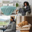 Premium Throw Blanket Soft Plush Warm Cosy Lightweight Decorative Blanket for Sofa Couch Bed Living Room Bedroom All Season Use-120418777-120418780