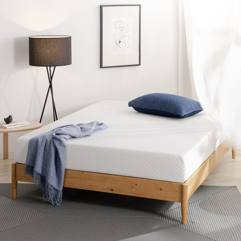 Queen 8'' White Gel Memory Foam Mattress