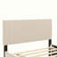 Lit plateforme tapissier en velours avec lit gigogne-112511389-106492948