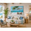«Tropical Beach Palm Tree», art mural sur toile tendue-619691759