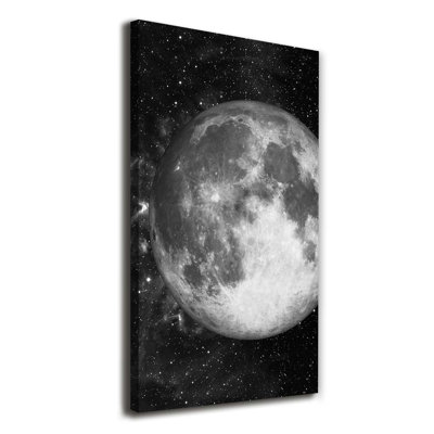 Moon - Wrapped Canvas Print