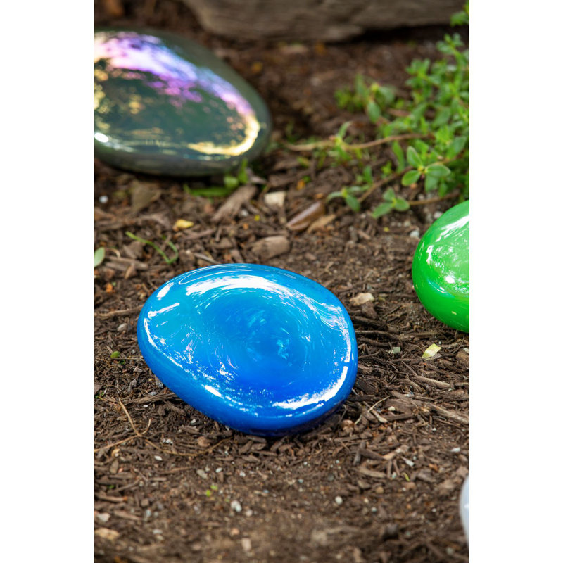 Pierre de jardin indigo Schlesinger, Indigo