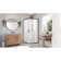 Prime 38" W x 38" D x 76.75" H Round Sliding Shower Enclosure with Base Included