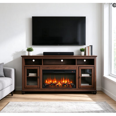 Foyer électrique encastrable 36 po, foyer encastré avec flamme et bûches réalistes, télécommande avec minuterie, protection contre la surchauffe pour le salon **