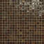 Wenge 5/8" x 5/8" Glass Mosaic