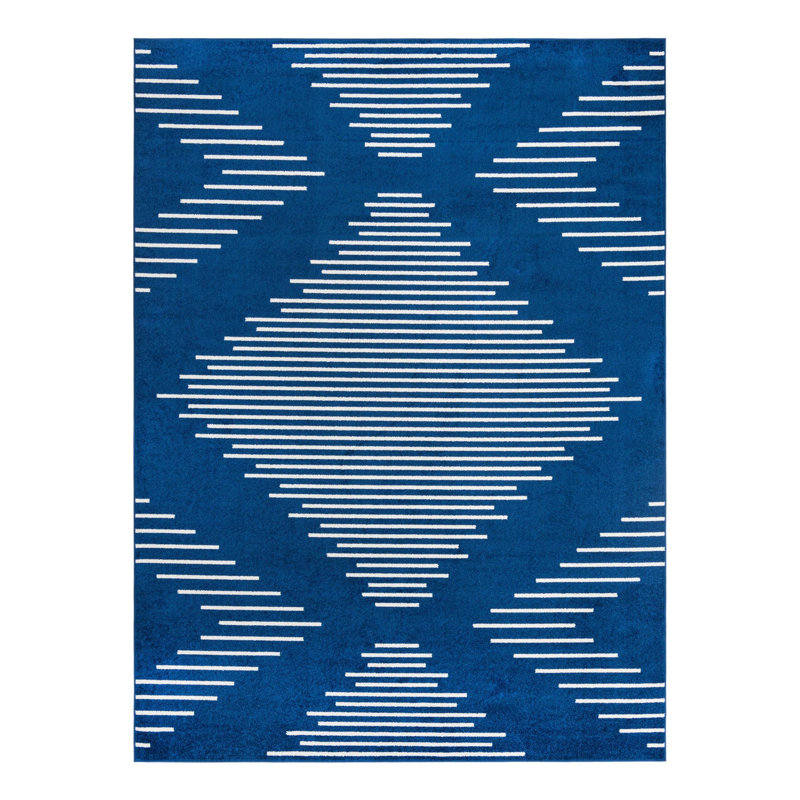 Geometric Indoor Rug, Rectangle 10' x 13'1"