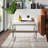 Fred Frame End Table- Modern Square Accent End Table - Glossy End Table - for Living Room, Bedroo, or Office - White Square Side Table-170526725