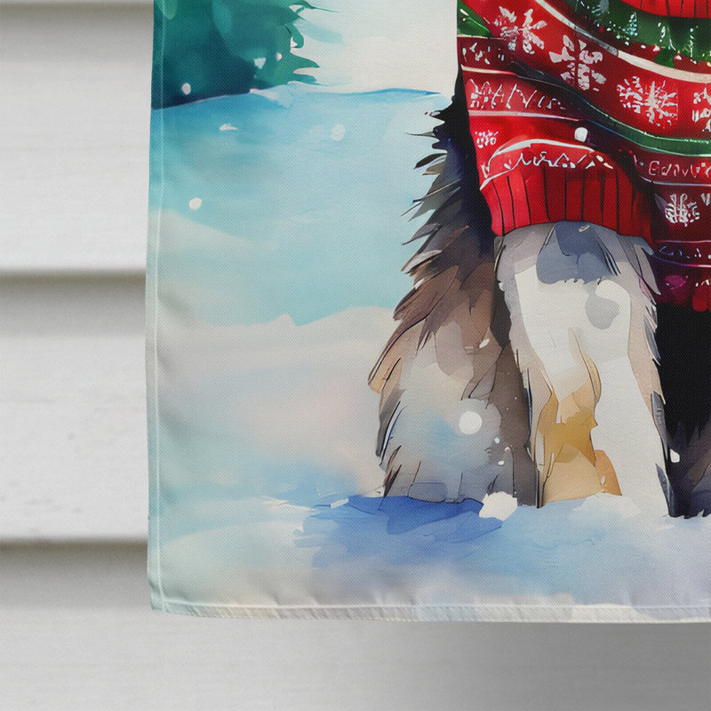 Double Sided Polyester Christmas, 40'' H x 28'' W