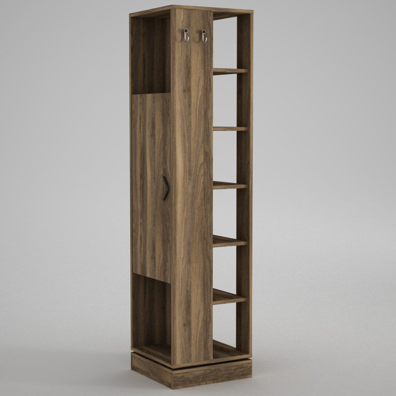 Hollansburg Hall Tree 44.8cm Wide with Shoe Storage