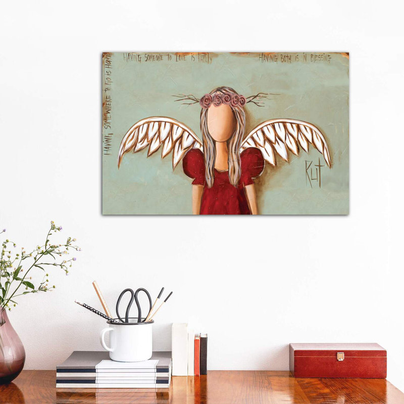 A Blessing - Wrapped Canvas Painting Print, 66.04 cm H x 45.72 cm W x 1.91 cm D