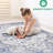 6X9 Non-Shedding Area Rug In Blue/Grey - Stain , Suits Dining Room, Home Office, Bedroom For Bedroom, Room Decor-1998103156