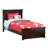 Graham Solid Wood Foundation Bed with Matching Footboard-1695230727-1715052080