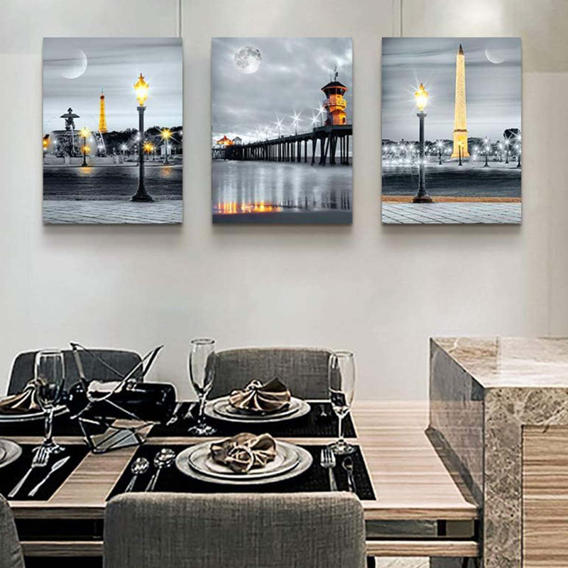 3 Piece Wrapped Canvas Print