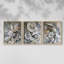 Sea and Shore  Series  LI  -Set Of 3 Framed Giclee Prints -Ready to Hang-107267073-107267075