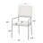 Emmo 18'' H Upholstered Metal Armchair