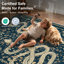 Tapis moelleux antidérapant pour salon Palos-2120291121