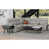 2 Pieces: Coffee Table, End Table