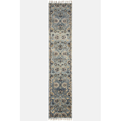 Oriental Area Rug in Blue