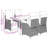 Red Barrel Studio® Patio Dining Set With Cushions Poly Rattan-1882839682-1882839683-1923104431