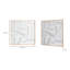 Milas Textured Geometric Framed Painting