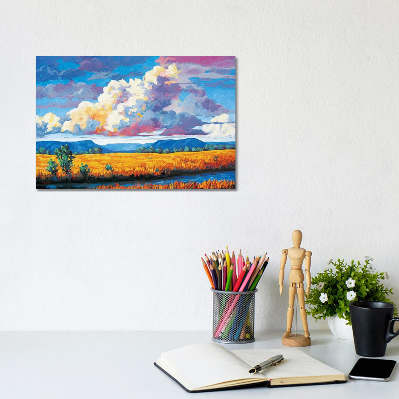 «Western Sky» par Patty Baker - peinture sur toile tendue