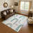 Premium Machine Washable Mehara AMF1698 Geometric Rug-2030362424
