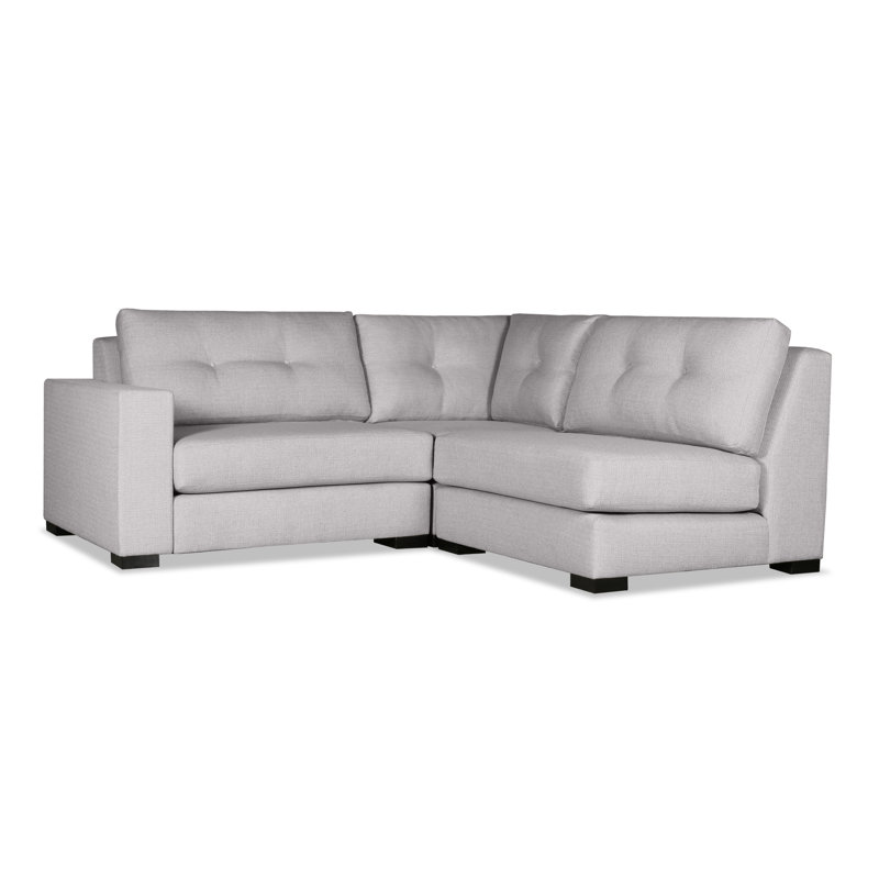 Canapé modulaire Seda, Orienté vers la gauche, Gray Revolution®