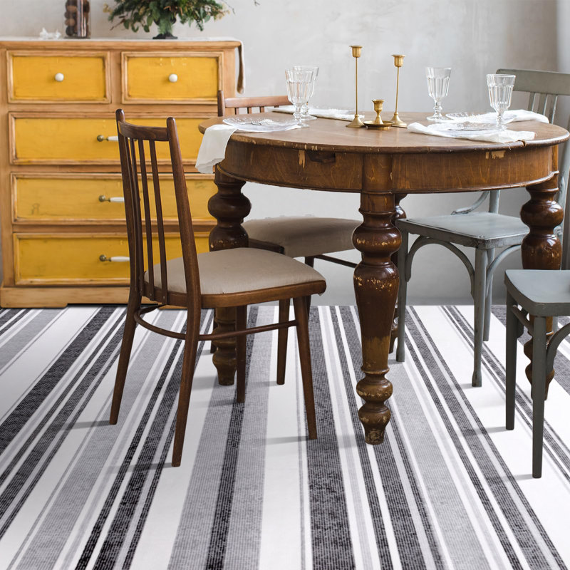 Large Living Room Area Rug Soft Abstract Farmhouse Rugs For Bedroom Under Dining Table, Rectangle 4' x 6'