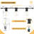 Davidoff Outdoor 25 - Bulb 50'' Solar Powered String Light
