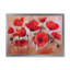 Red Blooming Poppies V - reproduction de cadre flottant sur toile-1765730965-1765730967