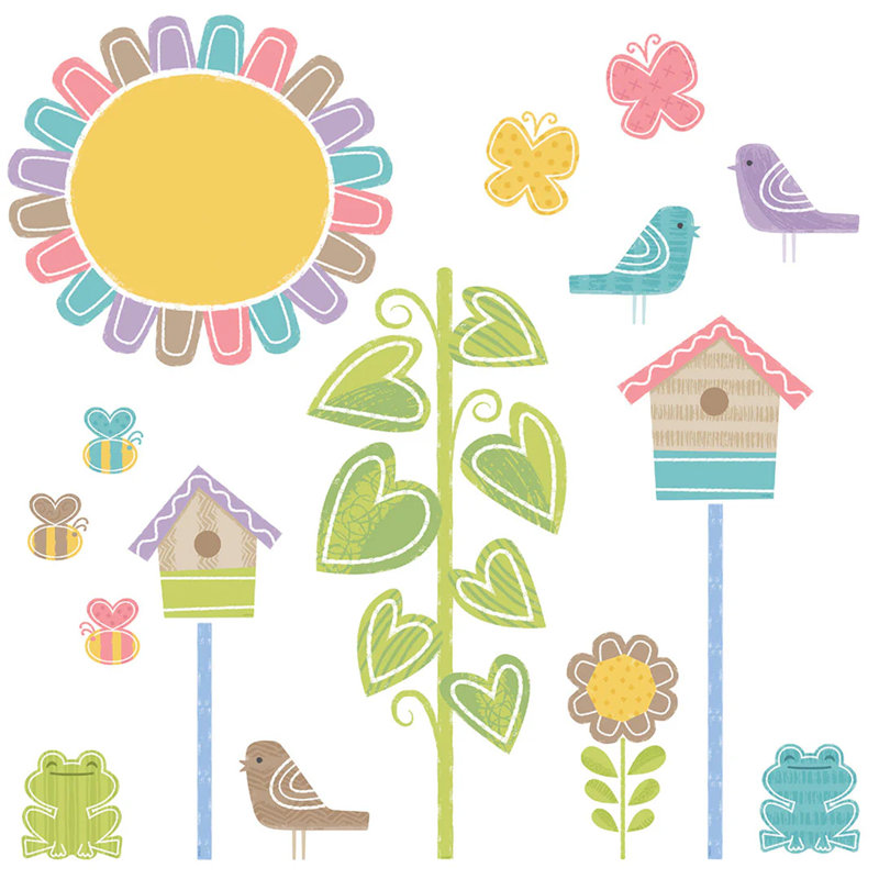 Ensemble de babillards TREND Enterprises, Inc. Rainbow Garden