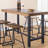Emilsy Metal Base Dining Table