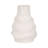 Textured Sculpted Stoneware Vase with Organic Silhouette and Modern Casual Design-989096785