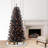 7' Pre-Lit Black Artificial Carson Pine Tree