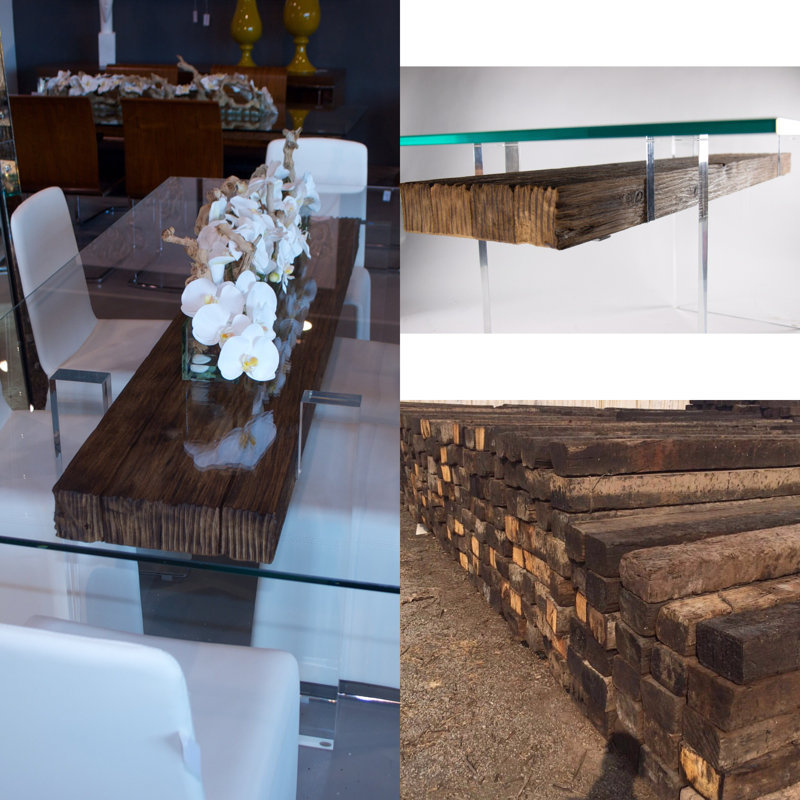 Fiorela Glass Dining Table