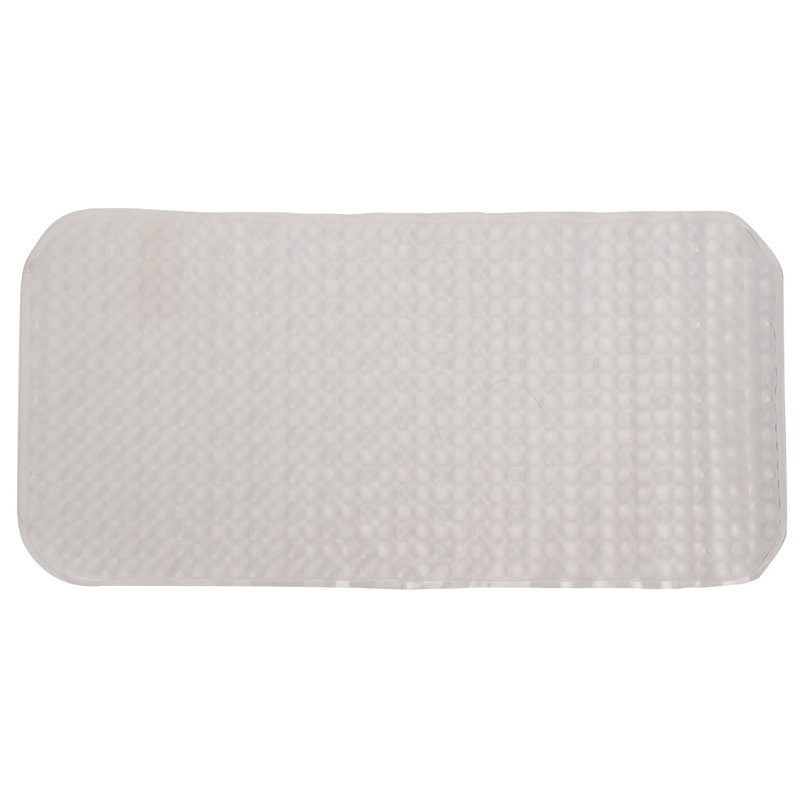 Tapis de douche antidérapant Pluto, Transparent