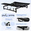 Structure de lit réglable grand, télécommande sans fil, moteur silencieux, base noire avec positions, télécommande, structure solide