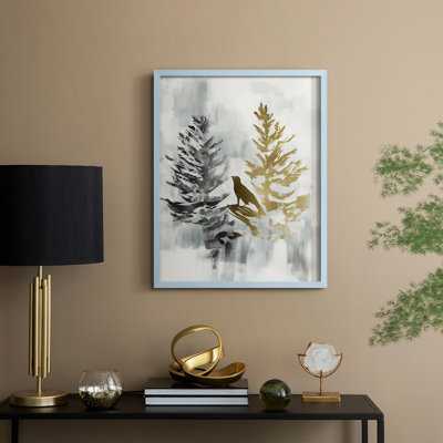 Reproduction encadrée - bois massif