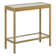 Alexis Glass Top End Table
