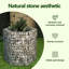 VidaXL Gabion Panier hexagonal, pot en Gabion en acier galvanisé, lit surélevé Gabion pour le jardin, capacité de charge élevée-299438701