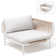 Imir 33.5" Wide Outdoor Patio Sectional with Cushions