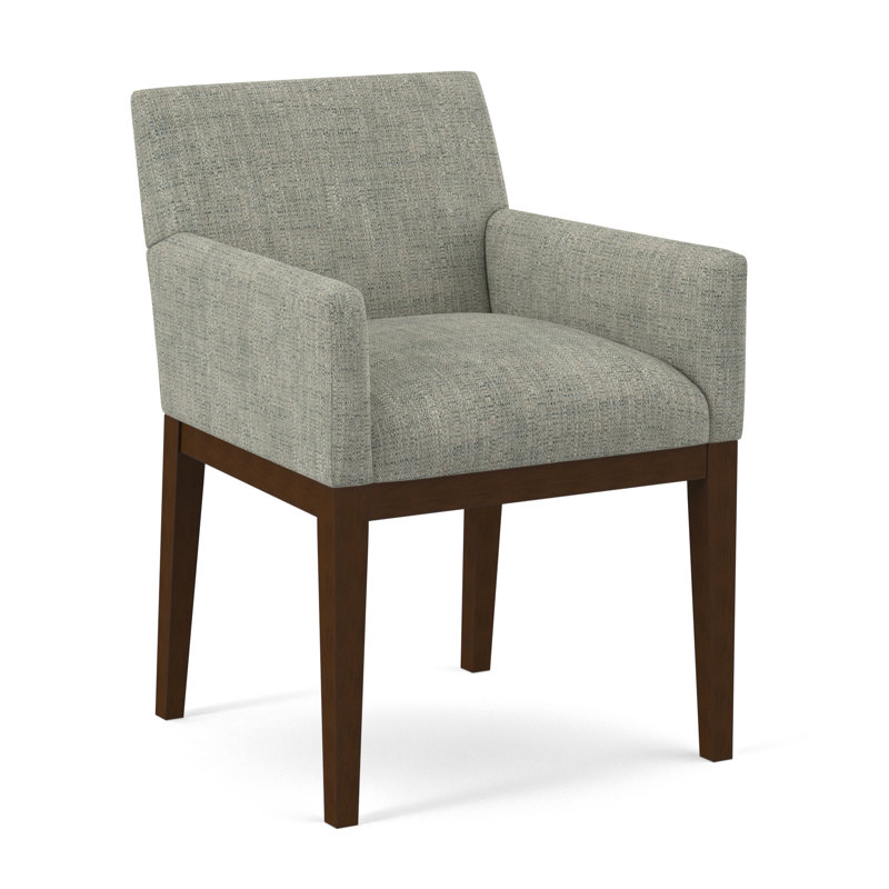 Upholstered Arm Chair, 61493-88, Pecan