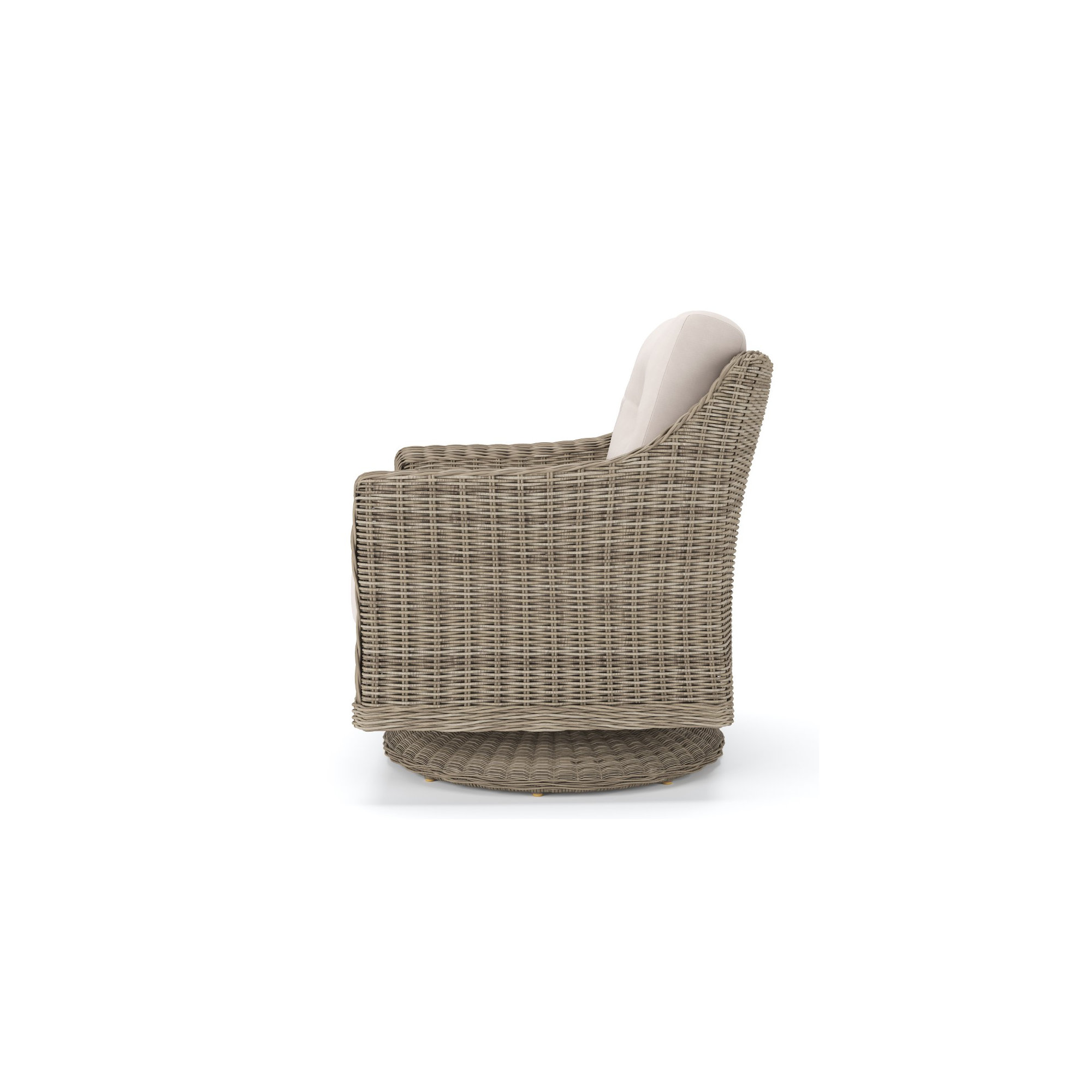 Kells Swivel Rocking Chair with Cushions